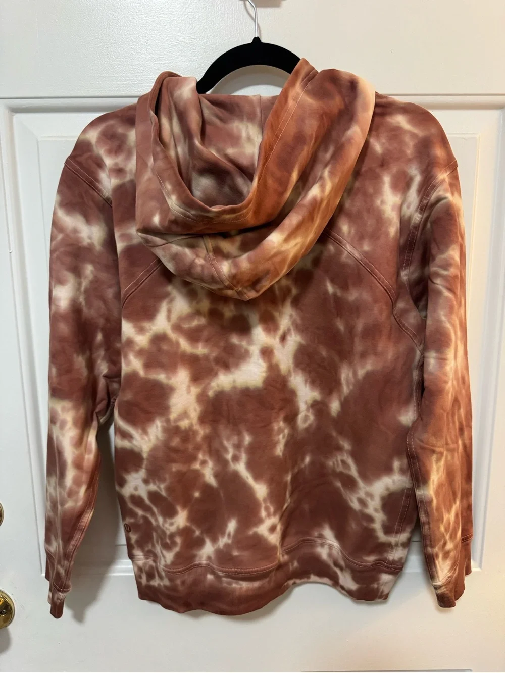 NWOT Lululemon All Yours Hoodie Tie Dye Marmoleado Tie Dye Ancient Copper Size 4